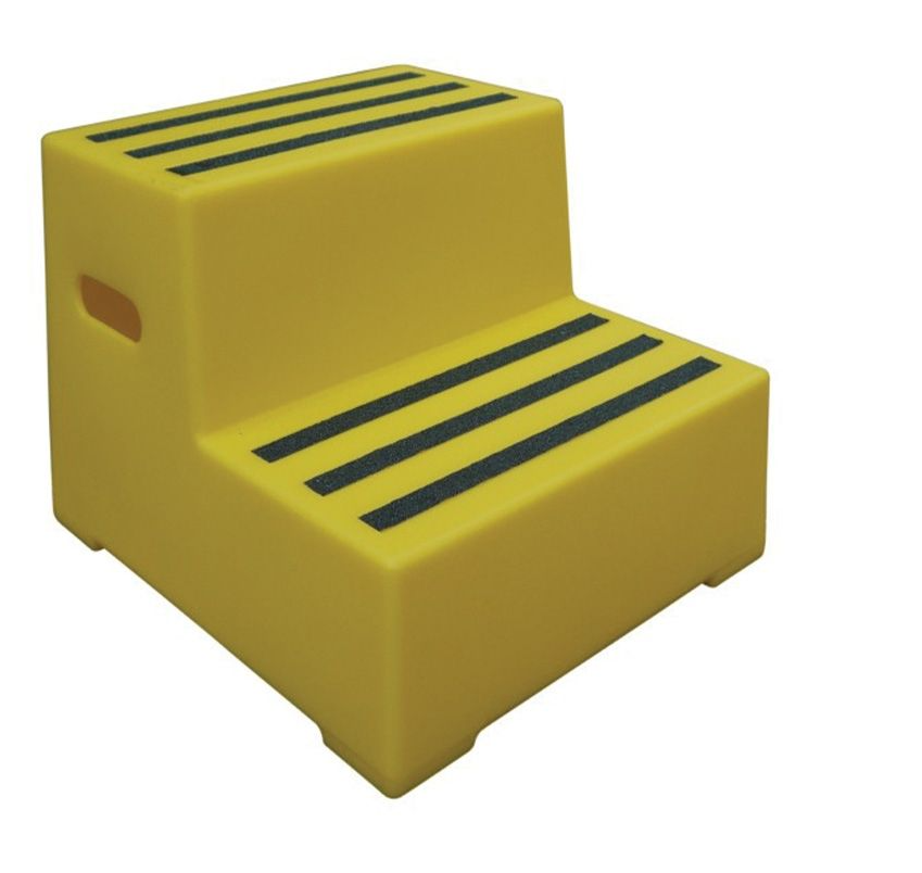 Excelsior Heavy Duty Safety Stairs 2 Step 420mm High
