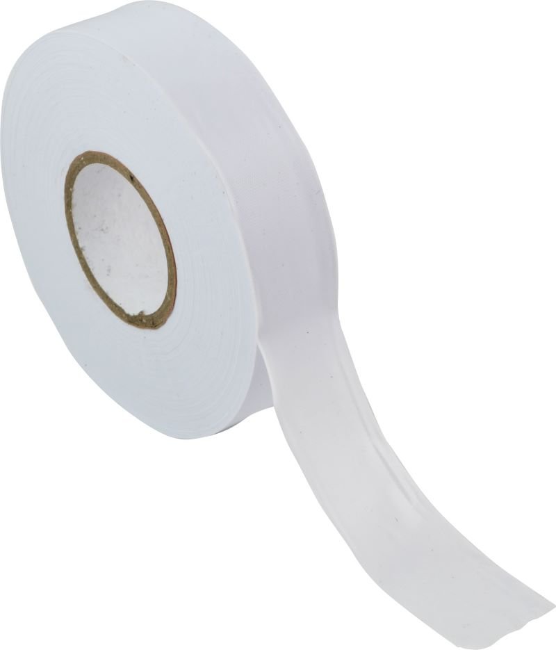 Maxisafe White Flagging Tape 25mm x 100 – Carton of 80 packs