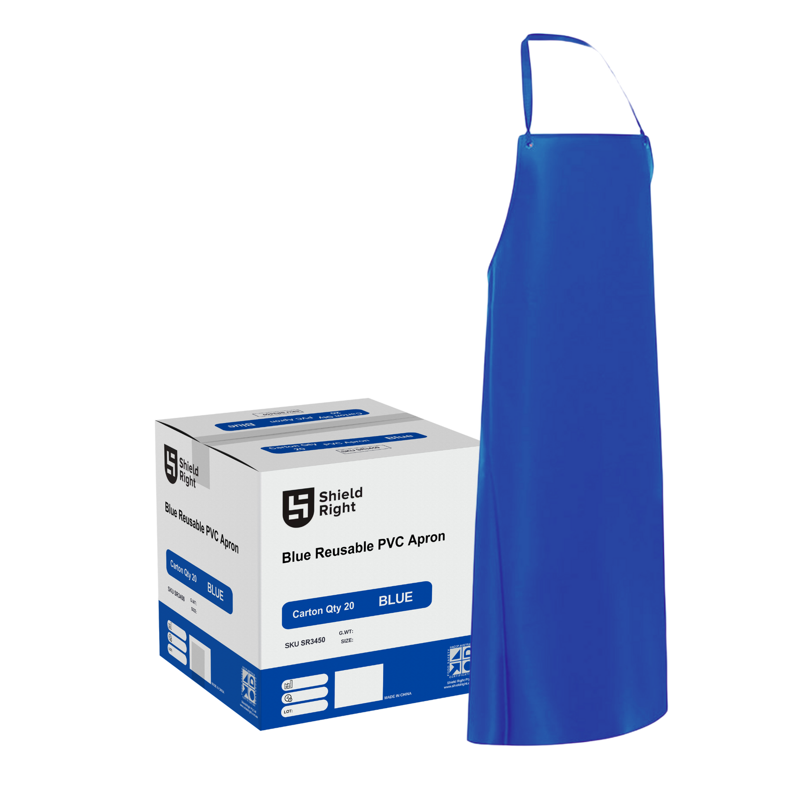 Reusable Full-length PVC Apron