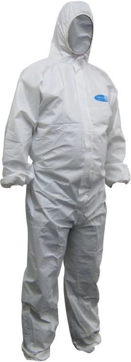 Maxisafe White Laminated Coverall, breathable, water repellant – Protective Clothing – product image 1