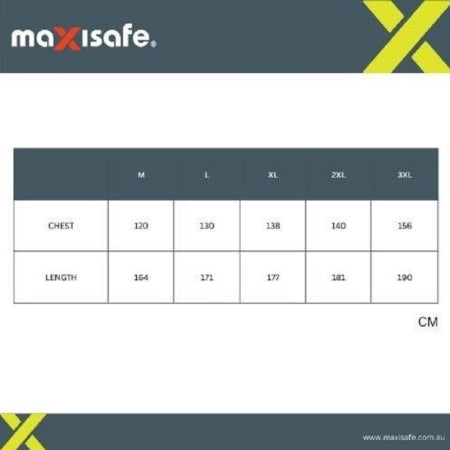 Maxisafe White Laminated Coverall, breathable, water repellant – Protective Clothing – product image 3