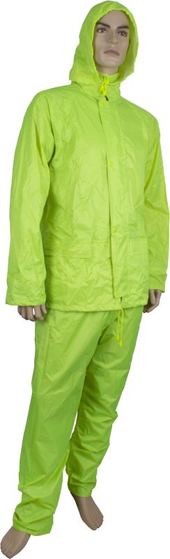 Maxisafe Yellow PVC Rainsuit High Visibility Waterproof – Carton of 10