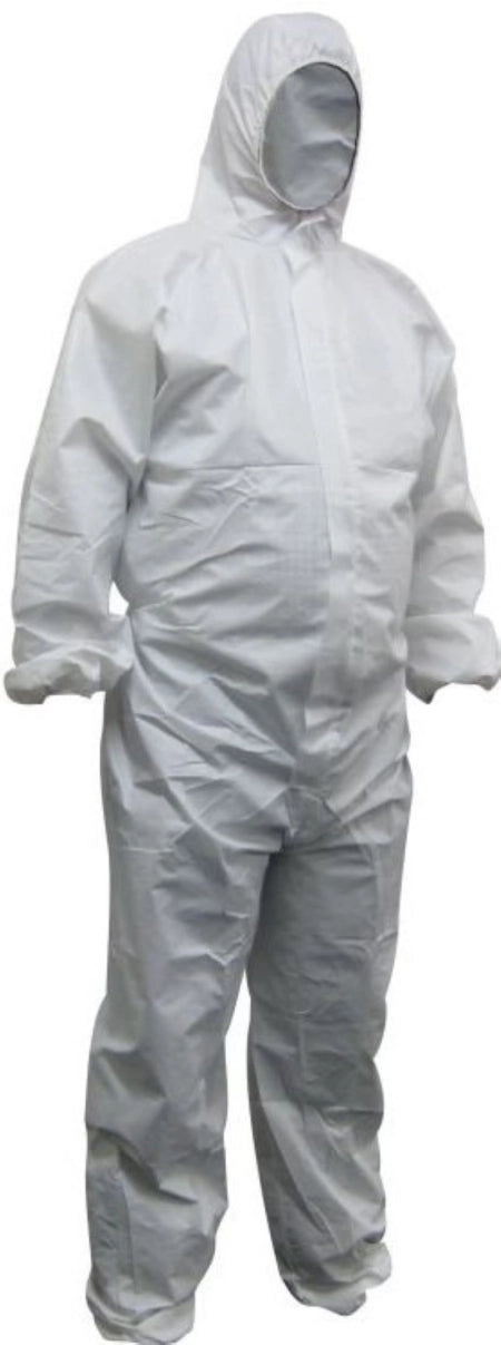 Maxisafe White Polypropylene Coverall – Protective Clothing – product image 1
