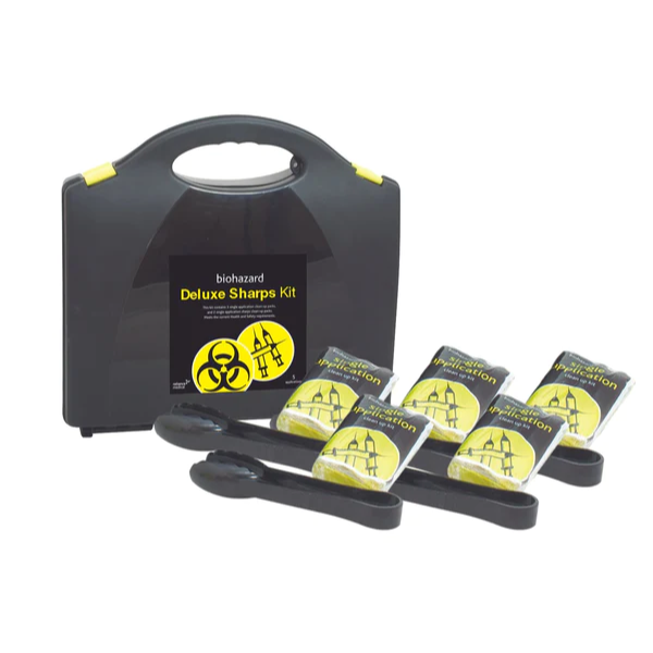 Deluxe Sharps Kit Plastic Portable