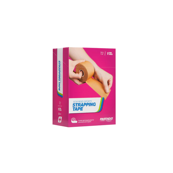 T2 Sports Strapping Tape Hand Tearable 5cm x 10m 1pk