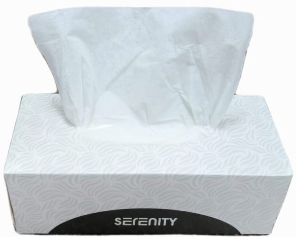 Serenity Facial Tissues 2 Ply 160 Pack Carton of 36 Boxes