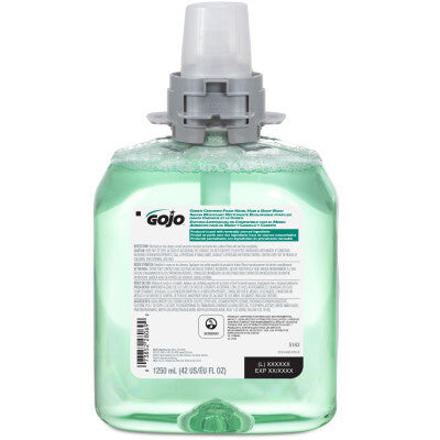 GOJO® Green Foam Hand Hair & Body Wash 1.25L (Carton of 4)