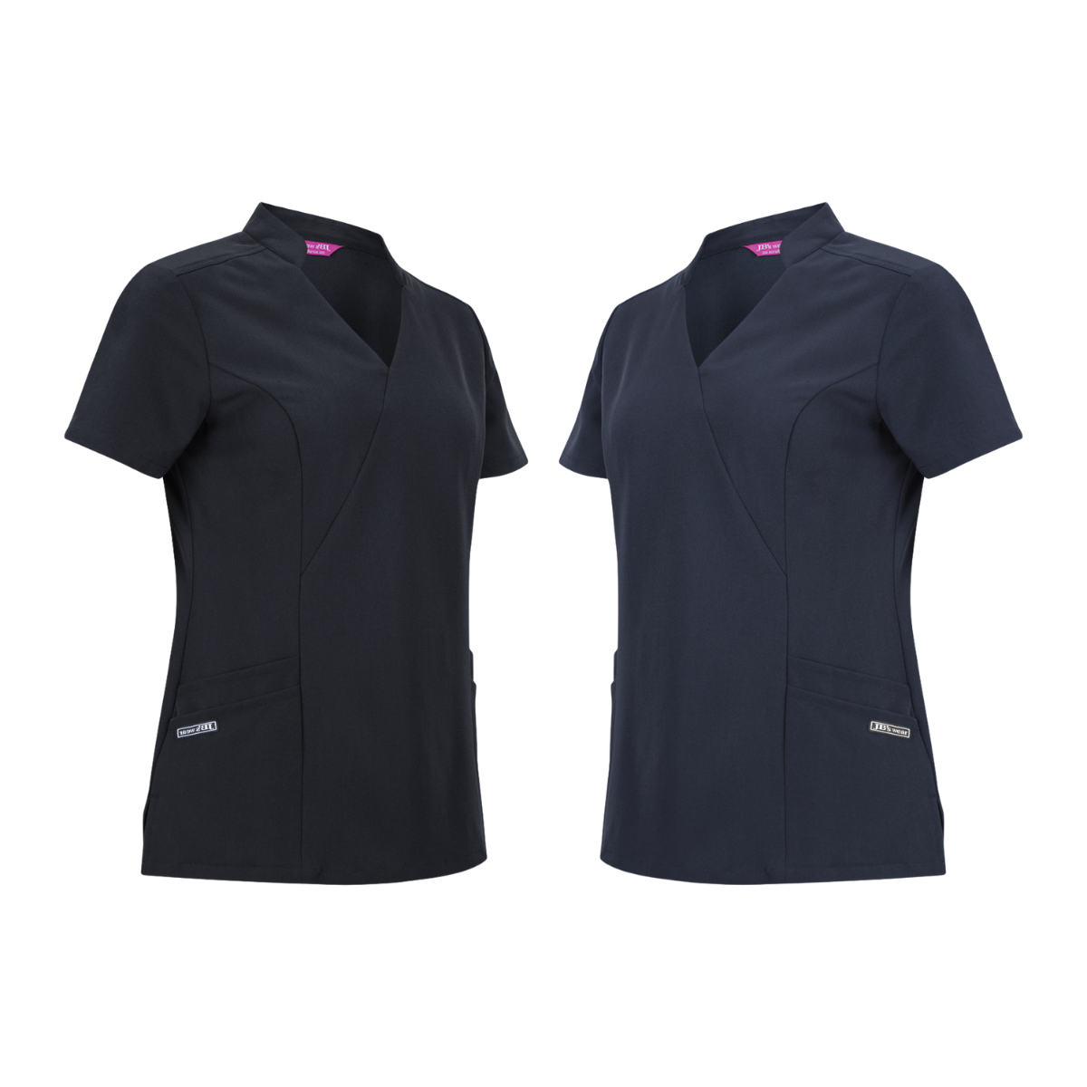 JB's Ladies Nu Mandarin Collar Scrub Top 4SMT1