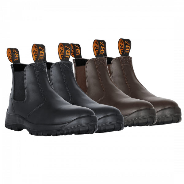 JB's Wear Traditional Soft Toe Elastic Sided Work Boot 9F8