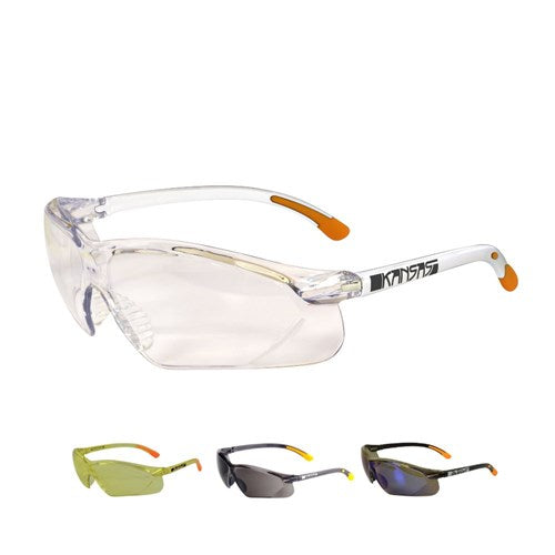 Maxisafe Kansas Anti-Fog Safety Glasses – Clear Lens product photo – EKA304