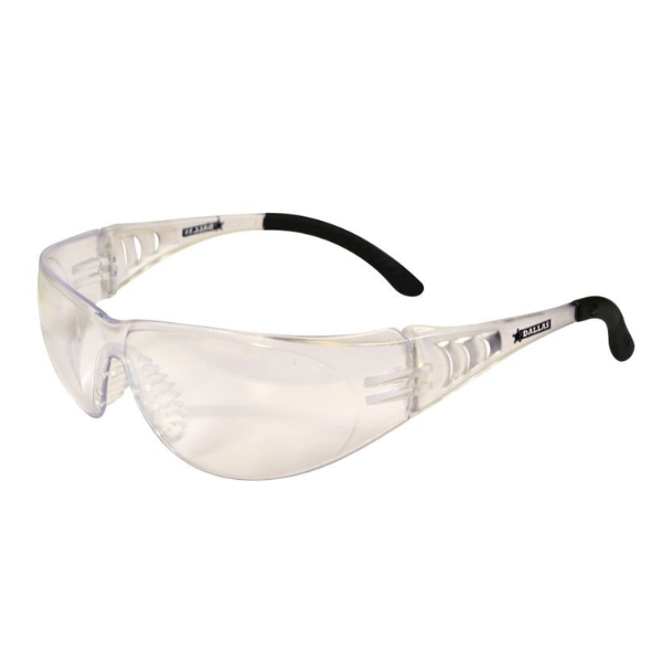 Dallas Clear Safety Glasses EDA337 - Carton of 300
