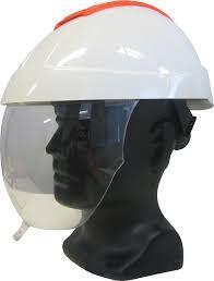 E-MAN 4000 Helmet with Clear Visor & Chinstrap
