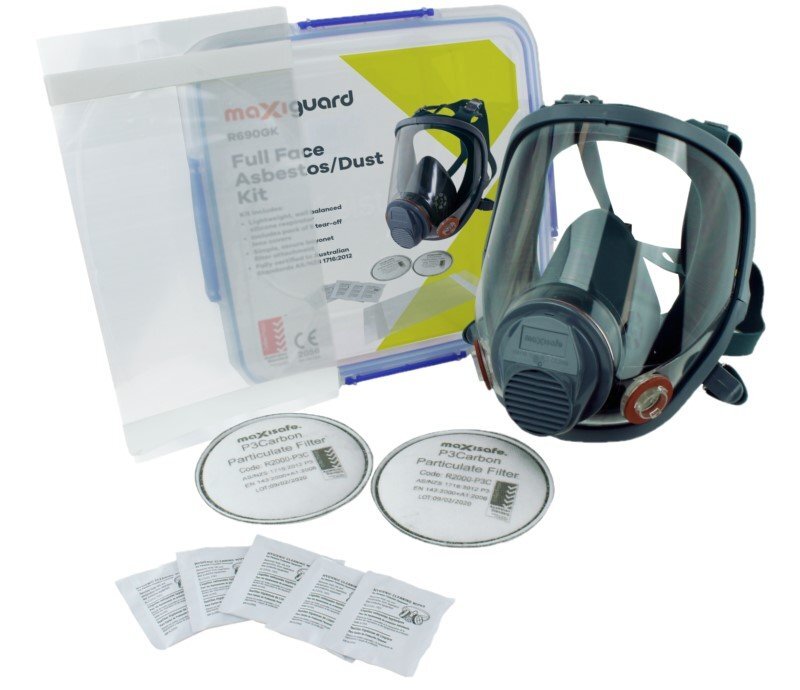 Maxiguard P3 Full Face Respirator Asbestos/Dust Kit