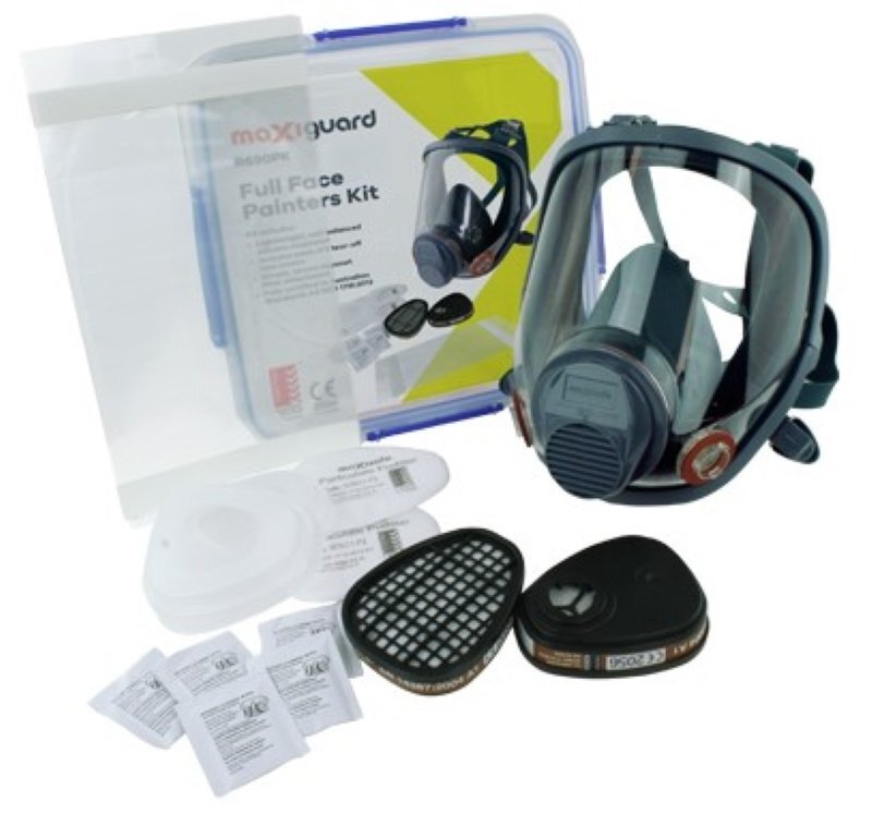 Maxiguard Full Face Respirator Painters Kit - R690PK