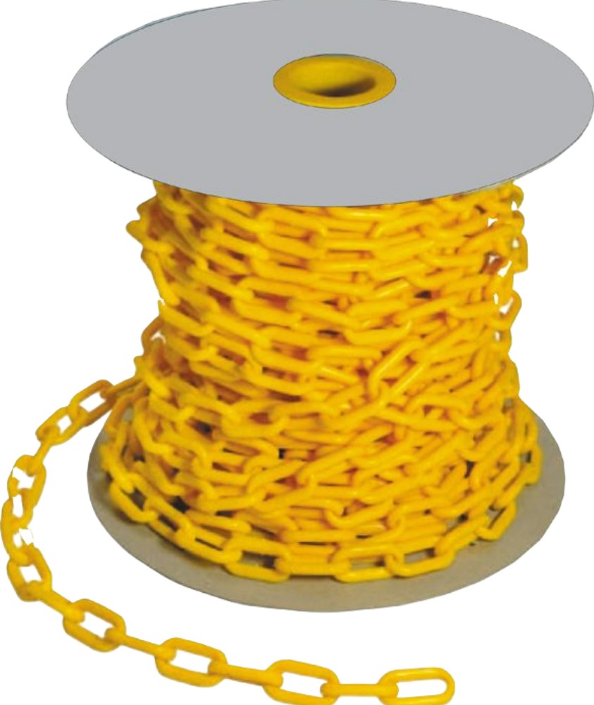 Maxisafe Yellow Safety Chain - 40m Rol – Safety Supplies – product image 1