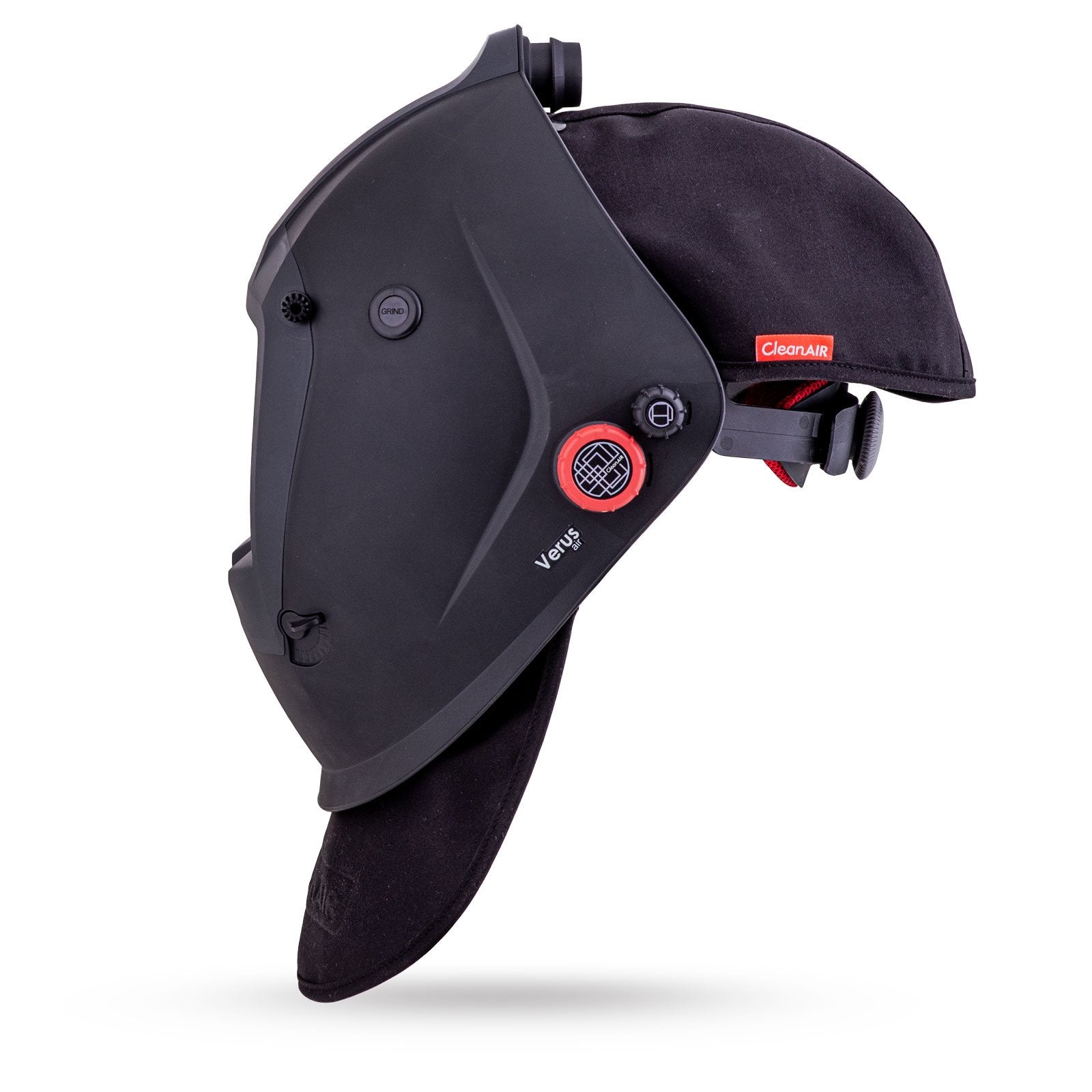 Maxisafe Verus Welding helmet with ADF 5-8/9-14 and air distribution – Respiratory Protection