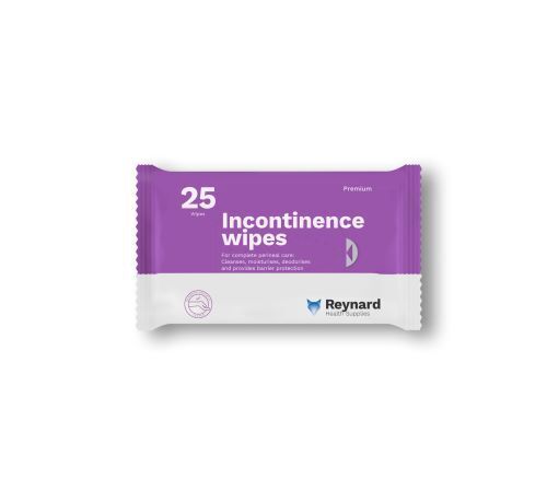 Reynard Incontinence Wipes Soft Pack 25 Wipes RHS103