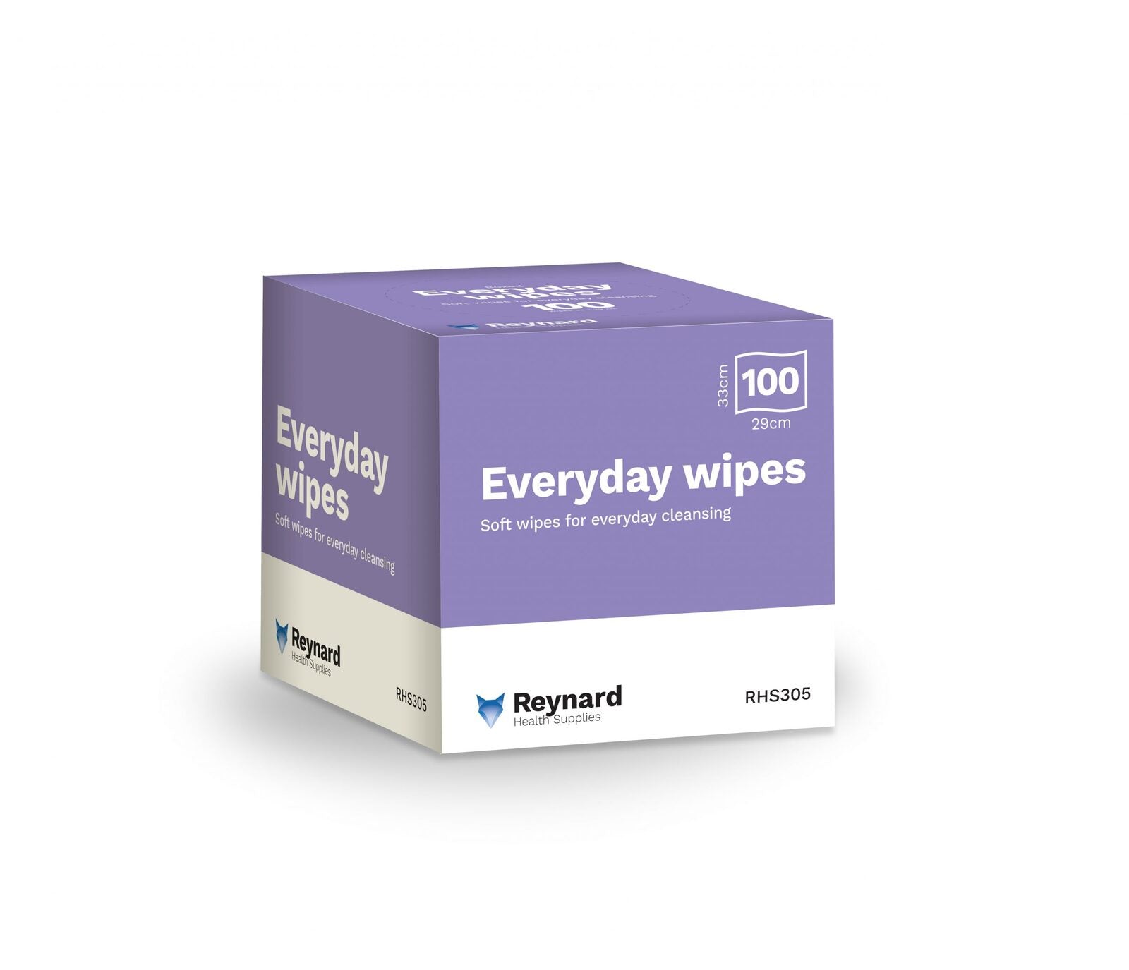 Reynard Everyday Soft Patient Wipes 100 Pack RHS305