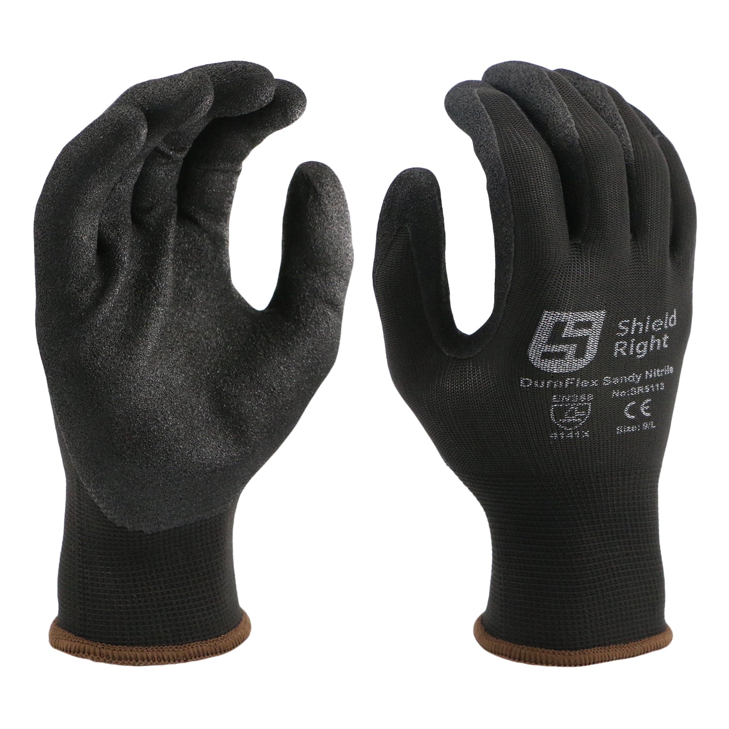 Shield Right DuraFlex Sandy Nitrile Glove