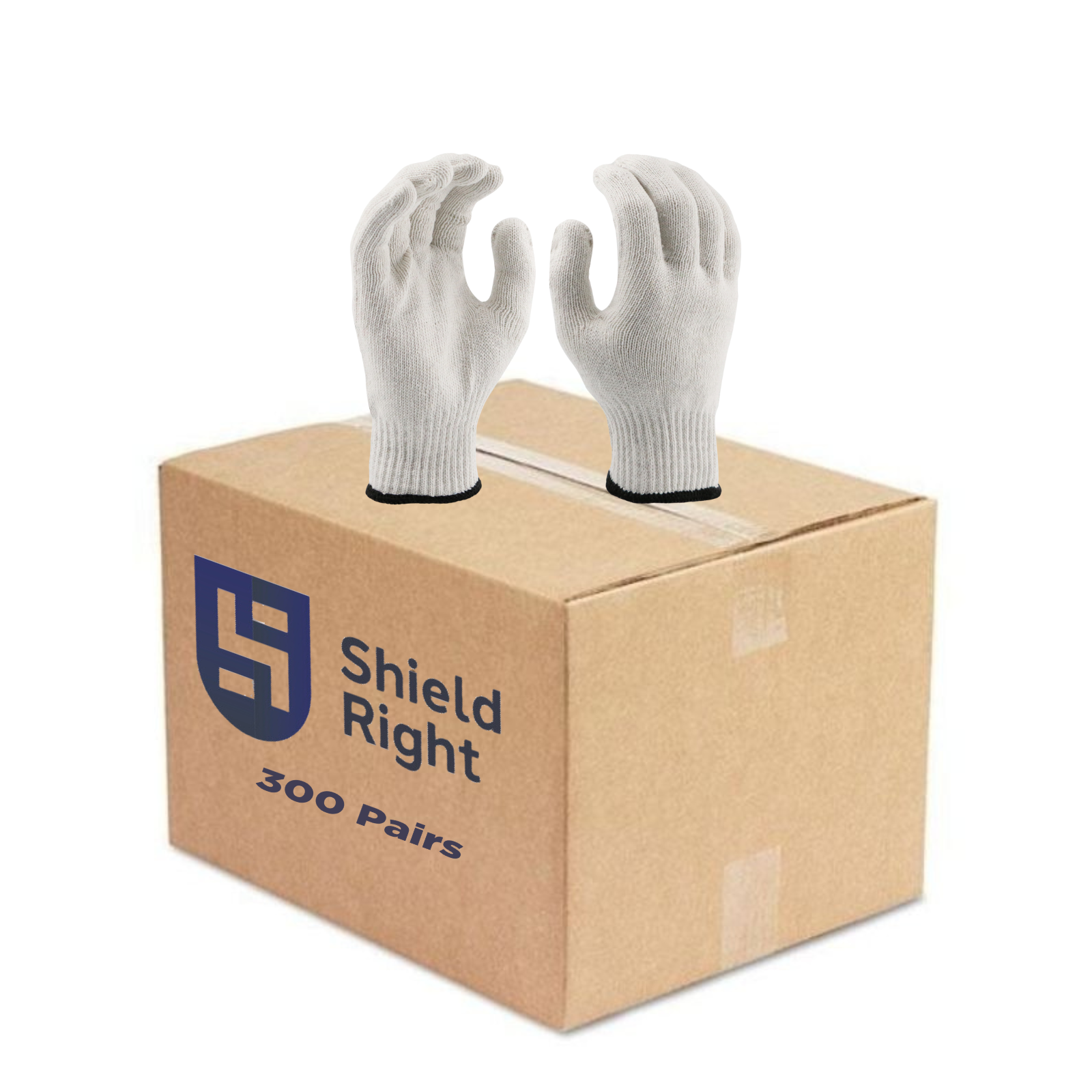 Shield Right Polycotton Gloves - Carton of 300