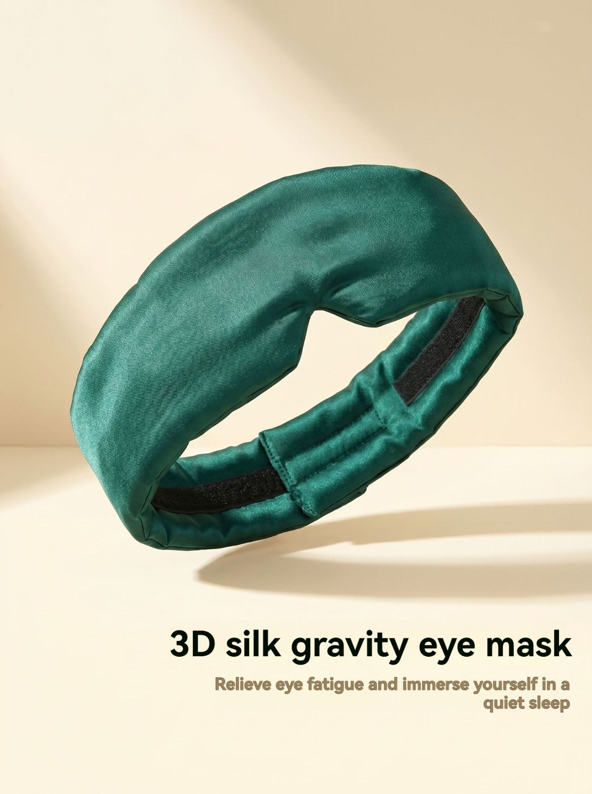 sleep eye mask, gravity eye mask, cooling eye mask, noise reducing eye mask, silk eye mask, travel sleep mask, lunch break eye mask, airplane sleep mask, 360 degree blackout mask, adjustable eye mask, hypoallergenic sleep mask - Purple - Size 1PCS