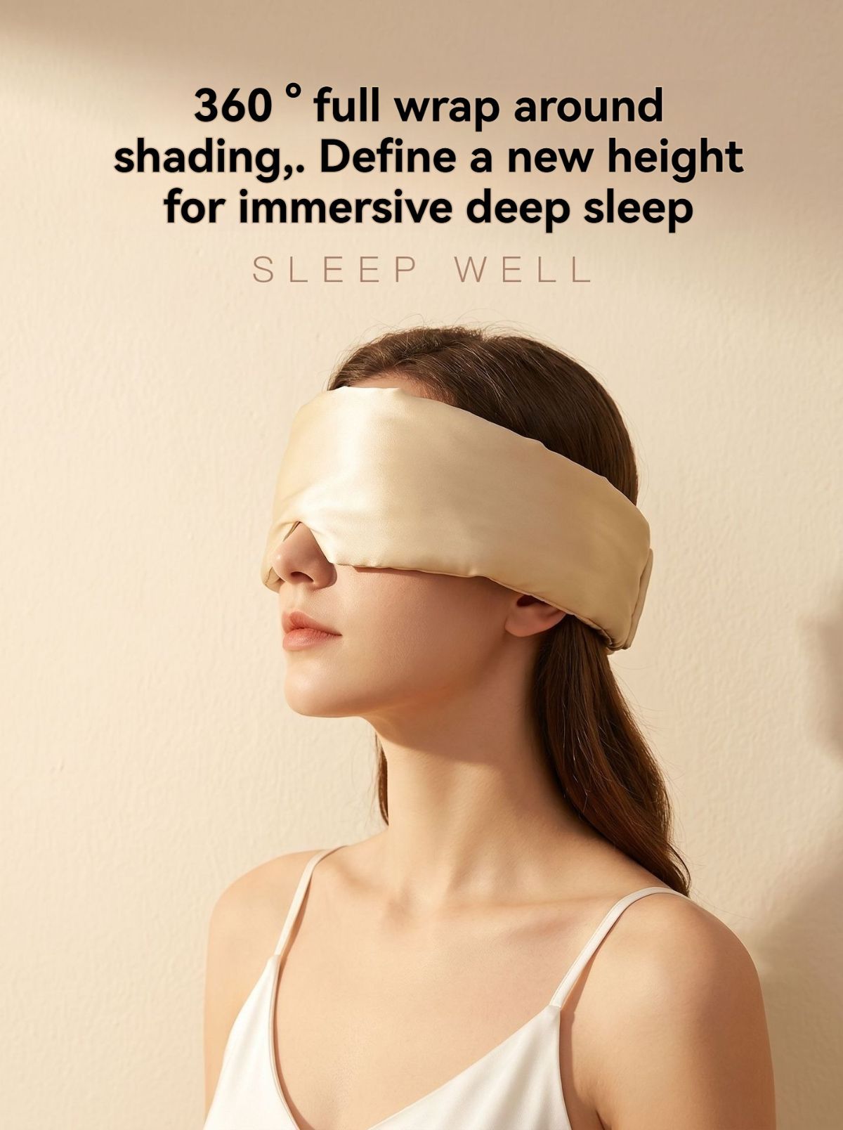 sleep eye mask, gravity eye mask, cooling eye mask, noise reducing eye mask, silk eye mask, travel sleep mask, lunch break eye mask, airplane sleep mask, 360 degree blackout mask, adjustable eye mask, hypoallergenic sleep mask - Red - Size 1PCS