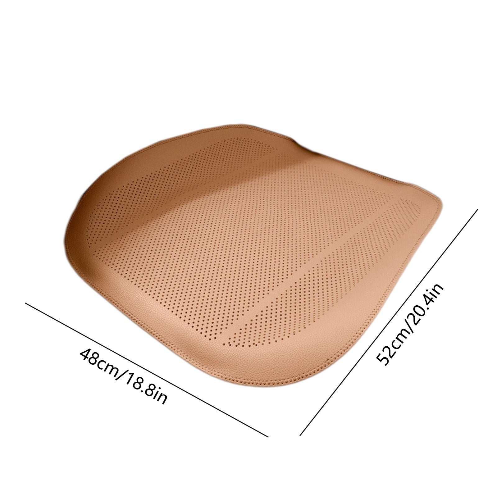 Front Car Seat Covers Water Proof Seat Protector Universal Fit, Ventilation Car Seat Cushion, Universal Anti-Slip Driver Seat Cover, for Most Cars SUVs and Trucks Orange