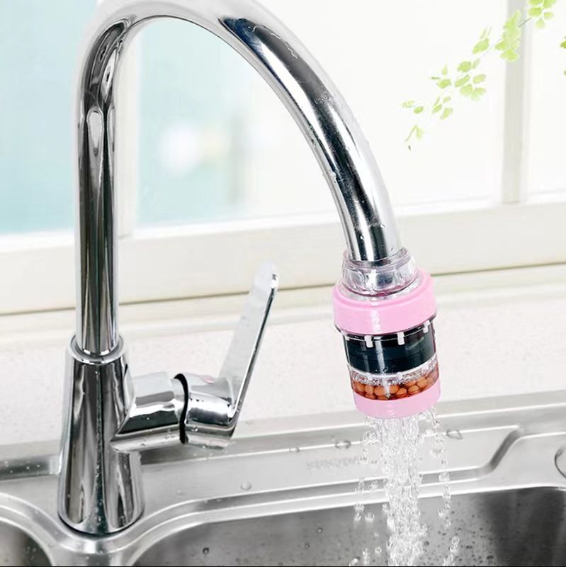 2 Pack Faucet Water Filters with Medical Stone Magnetized,Faucet Tap Water Purifier,Kitchen Faucet Water Filter,Fast Flow Water