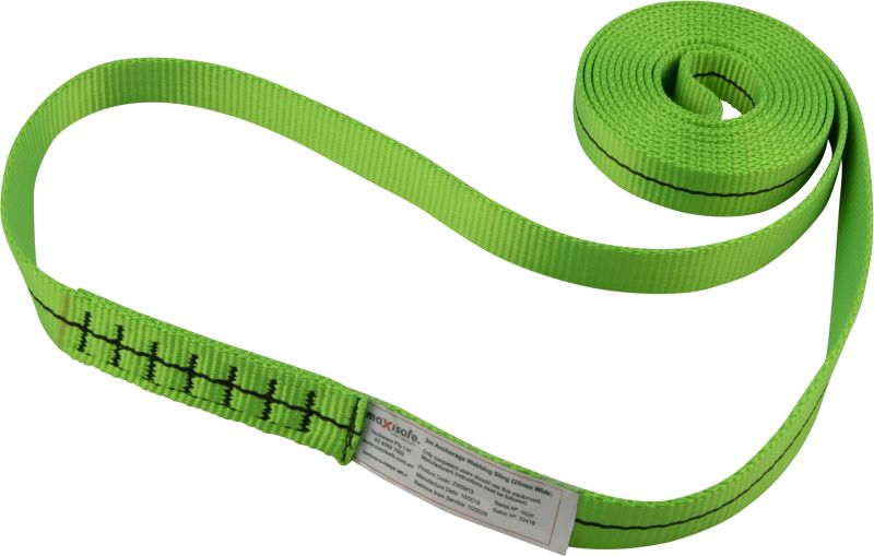 Maxisafe Webbing Sling 25mm x 1.2m 22kN – Carton of 10