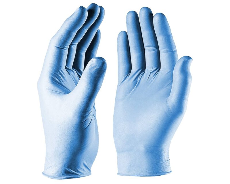 Nexus Blue (Blue nitrile disposable glove)   Crown Nitrile Blue Disposable Gloves  | YSF | Cartons of 1000