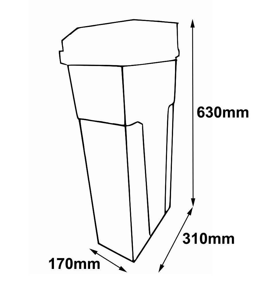 Freshnex Sanitary Bin Automatic No Touch Lady Disposal Unit - product photo 3